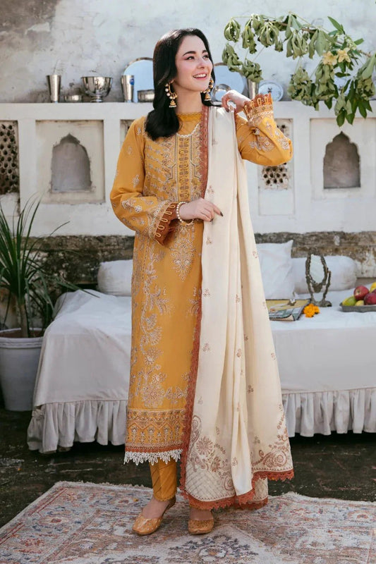Full embroidered dhanak 3pc suit